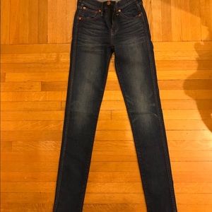 Madewell skinny jeans